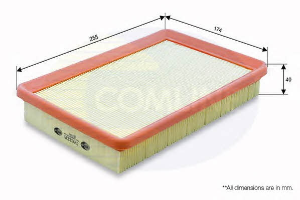 Comline CHY12235 Air filter CHY12235