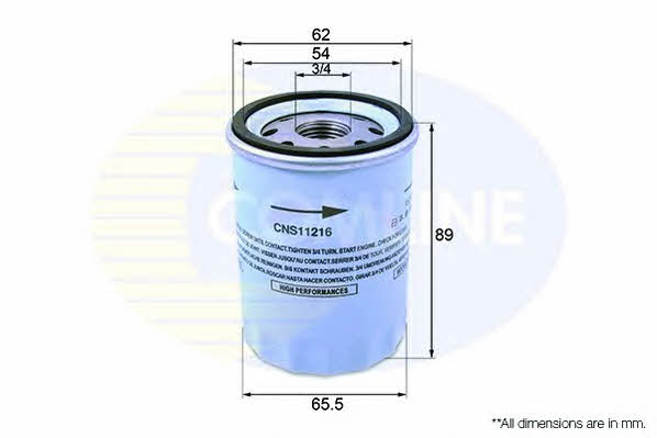 Comline CNS11216 Oil Filter CNS11216