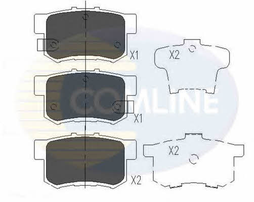 Comline CBP36049 Brake Pad Set, disc brake CBP36049