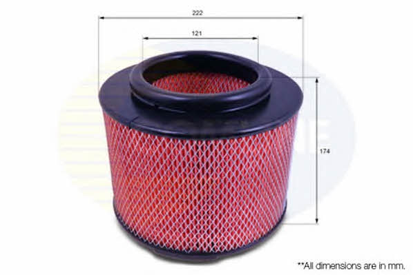 Comline CTY12190 Air filter CTY12190