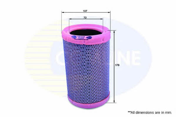 Comline EAF048 Air filter EAF048