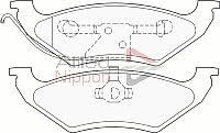 Comline CBP0846 Brake Pad Set, disc brake CBP0846