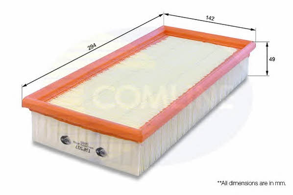 Comline EAF507 Air filter EAF507