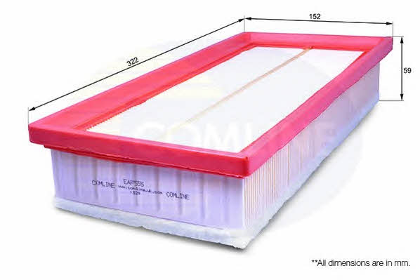 Comline EAF555 Air filter EAF555