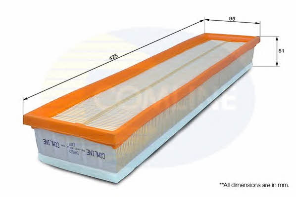 Comline EAF628 Air filter EAF628