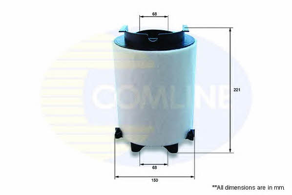 Comline EAF713 Air filter EAF713