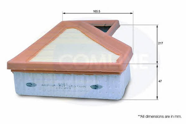 Comline EAF727 Air filter EAF727