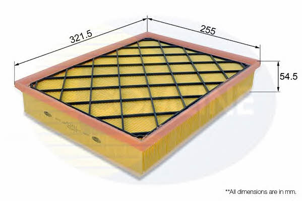 Comline EAF891 Air filter EAF891