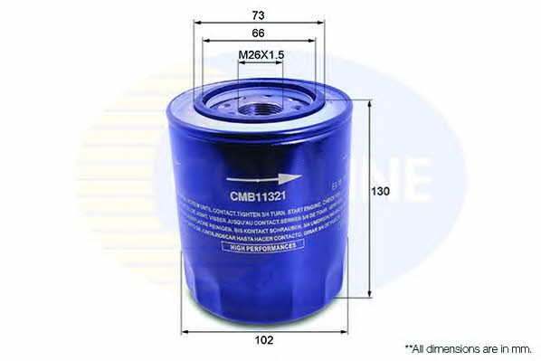 Comline CMB11321 Oil Filter CMB11321