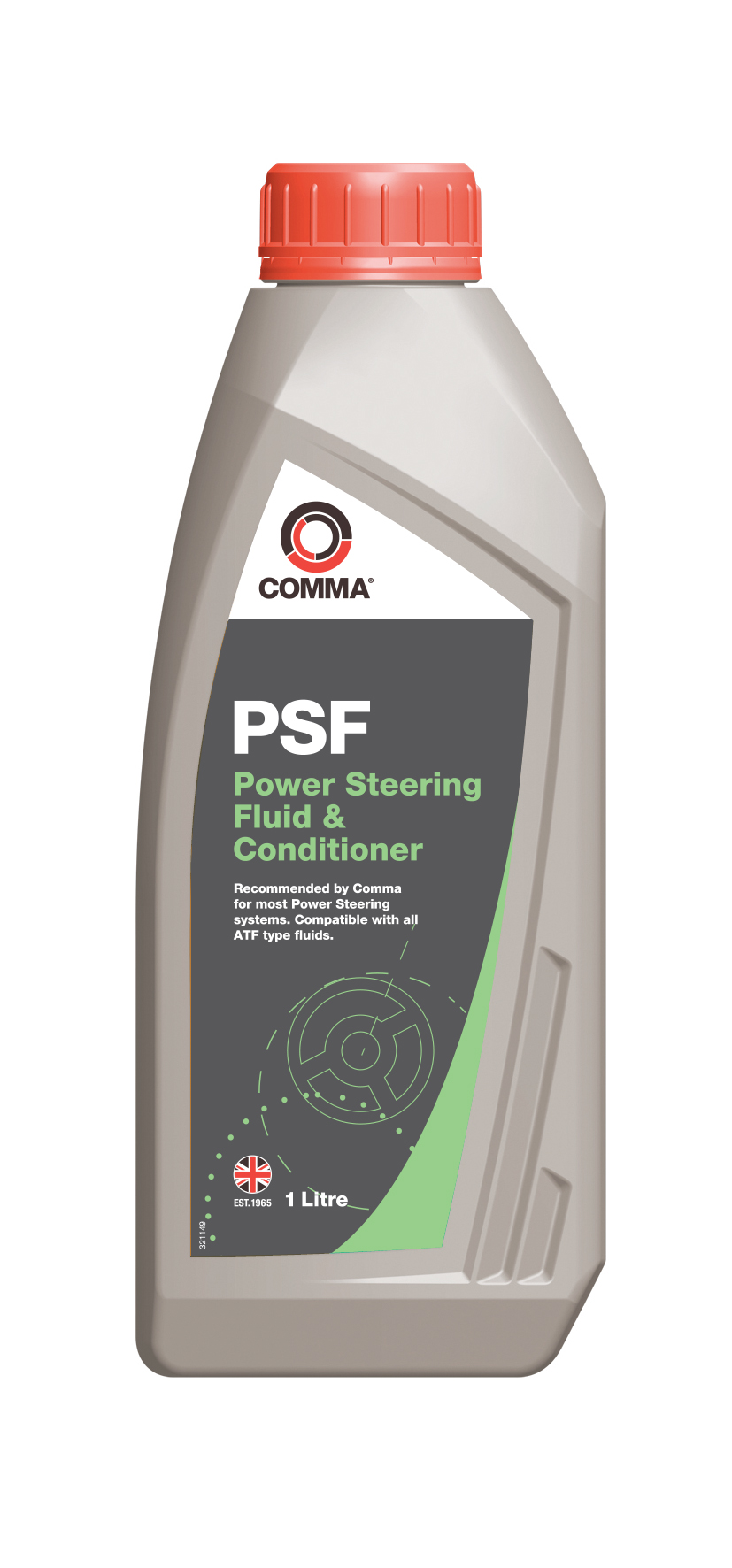 Comma PSF1L Hydraulic oil Comma Power Steering Fluid, 1 L PSF1L