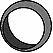 Corteco 027466H Exhaust pipe gasket 027466H