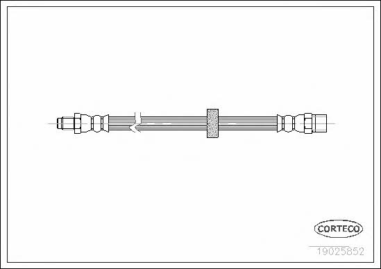 Corteco 19025852 Brake Hose 19025852