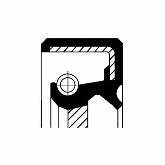 12010689B Corteco Crankshaft oil seal