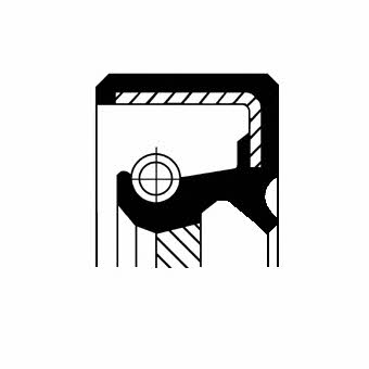 Front crankshaft oil seal Corteco 19016484B