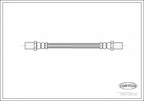 Corteco 19018656 Brake Hose 19018656