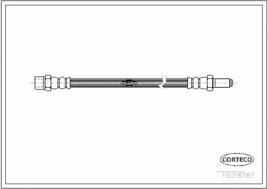 Corteco 19018787 Brake Hose 19018787