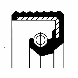 Corteco 01016891B Ring sealing 01016891B