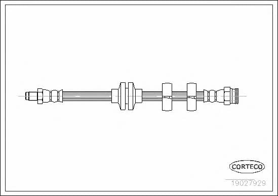 Corteco 19027929 Brake Hose 19027929