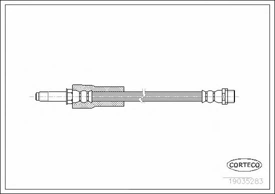 Corteco 19035283 Brake Hose 19035283