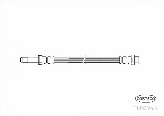 19035286 Corteco Brake Hose