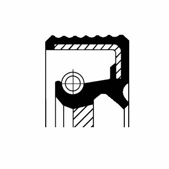 Oil seal Corteco 20015493B