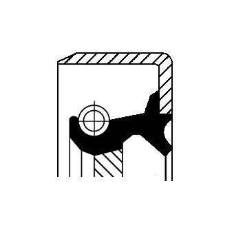 19027904 Corteco Shaft Seal, differential