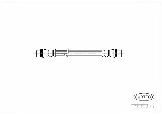 Corteco 19018173 Brake Hose 19018173