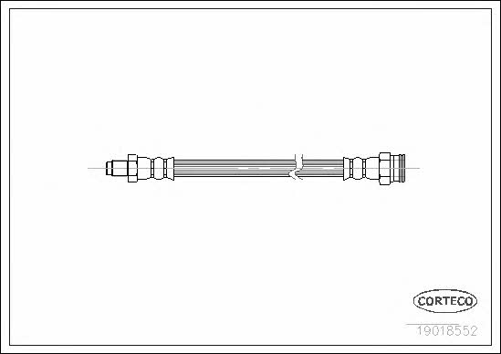 Corteco 19018552 Brake Hose 19018552