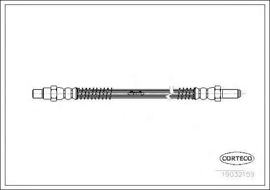 19032159 Corteco Brake Hose
