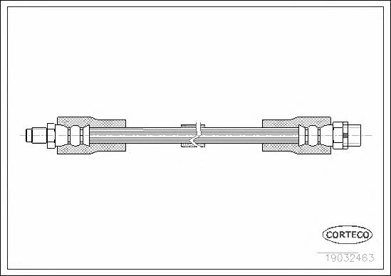 Corteco 19032463 Brake Hose 19032463