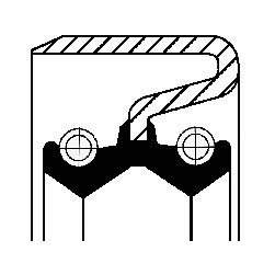 Corteco 19033255B Ring sealing 19033255B