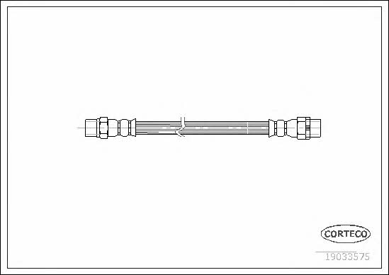 Corteco 19033575 Brake Hose 19033575