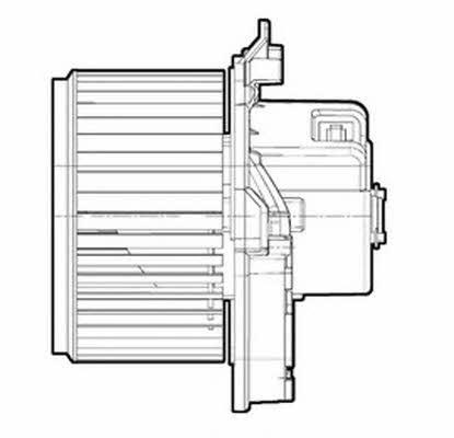 CTR 1208264 Cabin ventilation motor 1208264