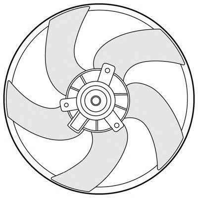 CTR 1209639 Hub, engine cooling fan wheel 1209639