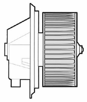 CTR 1208239 Cabin ventilation engine 1208239