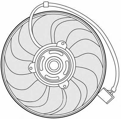CTR 1209647 Hub, engine cooling fan wheel 1209647