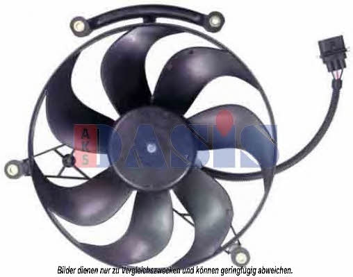Dasis 048088N Hub, engine cooling fan wheel 048088N