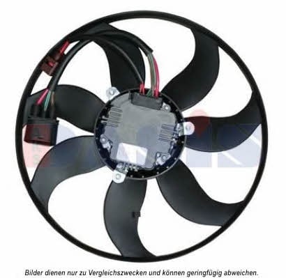 Dasis 048106N Hub, engine cooling fan wheel 048106N