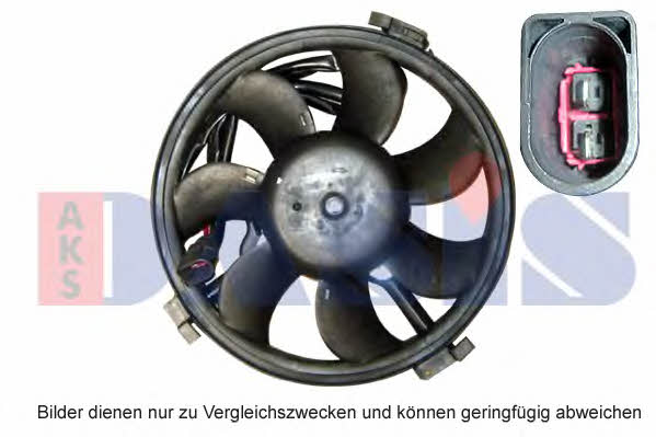 Dasis 048700N Hub, engine cooling fan wheel 048700N