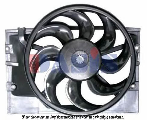 Dasis 058059N Hub, engine cooling fan wheel 058059N