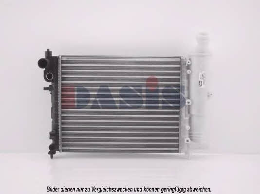 Dasis 060780N Radiator, engine cooling 060780N