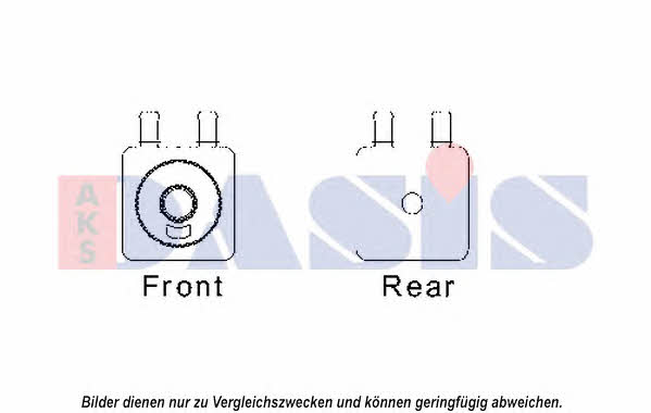 Dasis 066002N Oil cooler 066002N