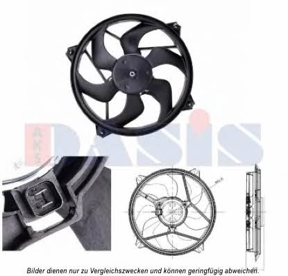 Dasis 068019N Hub, engine cooling fan wheel 068019N