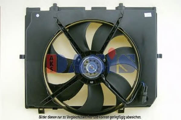 Dasis 128049N Hub, engine cooling fan wheel 128049N