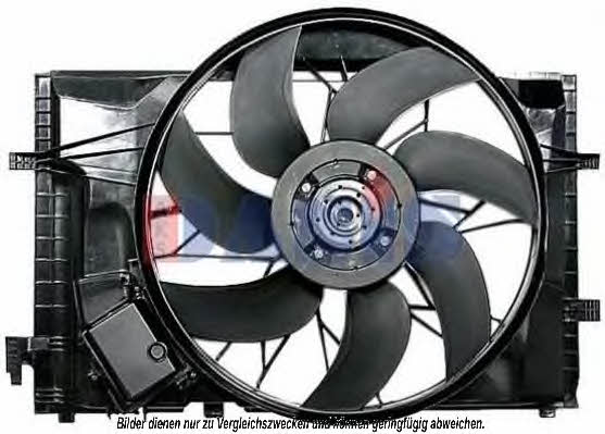 Dasis 128107N Hub, engine cooling fan wheel 128107N