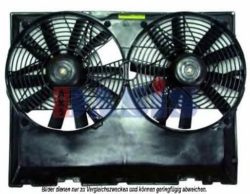 Dasis 128121N Hub, engine cooling fan wheel 128121N
