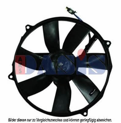 Dasis 128122N Hub, engine cooling fan wheel 128122N