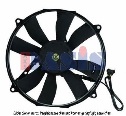 Dasis 128124N Hub, engine cooling fan wheel 128124N