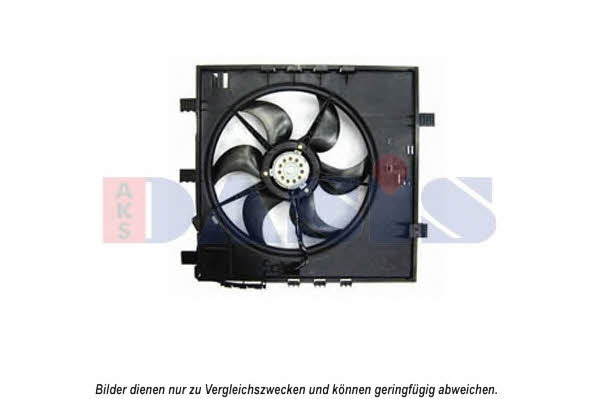 Dasis 128137N Hub, engine cooling fan wheel 128137N