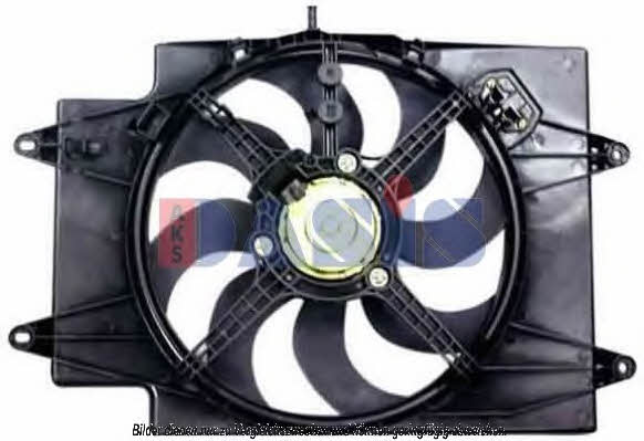 Dasis 018002N Hub, engine cooling fan wheel 018002N